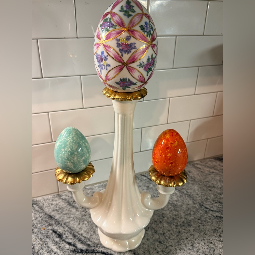 1959 Maddux of California Candelabra * eggs sold separately